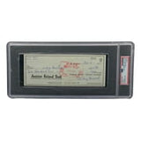 Stan Musial St. Louis Cardinals Signed Bank Check PSA/DNA 85025604 - Sports Integrity