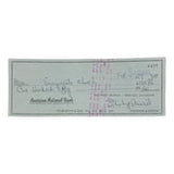 Stan Musial St. Louis Cardinals Signed Bank Check #5477 BAS - Sports Integrity