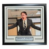 Rainn Wilson Signed Framed 16x20 The Office Dwight Schrute Manager Photo JSA - Sports Integrity