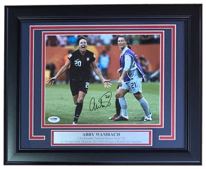 Abby Wambach Signed Framed 8x10 USA Women's Soccer Photo PSA/DNA - Sports Integrity