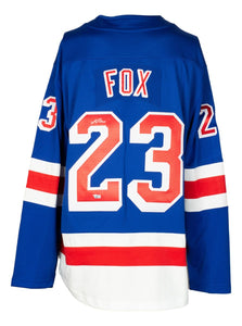 Adam Fox Signed New York Rangers Fanatics Hockey Jersey Fanatics - Sports Integrity