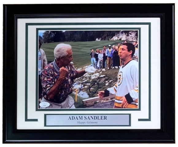 Adam Sandler Signed Framed 8x10 Happy Gilmore Photo JSA - Sports Integrity