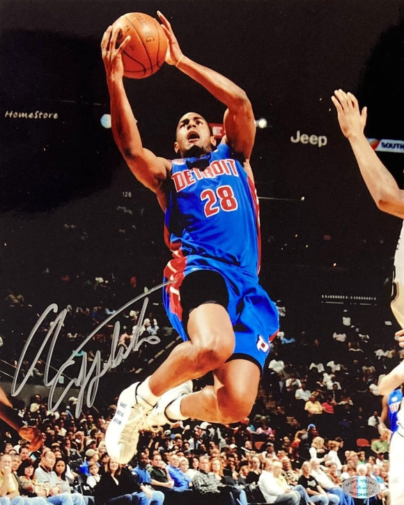 Arron Afflalo Signed 8x10 Detroit Pistons Photo SI - Sports Integrity