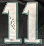 AJ Brown Signed Philadelphia Eagles Black Nike Game Replica Jersey BAS - Sports Integrity