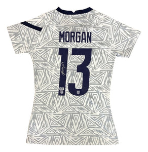 Alex Morgan Signed 2021/22 Nike USA Women's Pre - Match Medium Soccer Jersey BAS - Sports Integrity