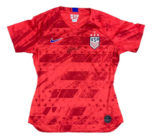 Alex Morgan Signed 2017 Nike USA Women's Red Soccer Jersey BAS - Sports Integrity