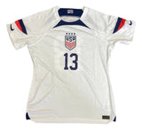 Alex Morgan Signed 2023 Nike USA Women's Home Soccer Jersey BAS - Sports Integrity