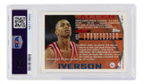 Allen Iverson 1996 Philadelphia 76ers Topps Card #171 PSA Mint 9 - Sports Integrity