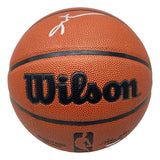 Allen Iverson 76ers Signed In Silver Wilson NBA I/O Replica Basketball JSA ITP - Sports Integrity