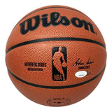 Allen Iverson 76ers Signed Wilson NBA I/O Replica Basketball JSA ITP w/ Case - Sports Integrity