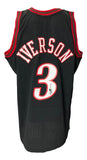 Allen Iverson Signed Philadelphia 76ers 1997 - 98 M&N HWC Swingman Jersey JSA ITP - Sports Integrity