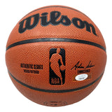 Allen Iverson 76ers Signed Wilson NBA I/O Replica Basketball JSA ITP - Sports Integrity