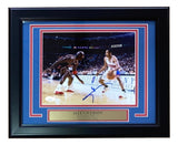 Allen Iverson Signed Framed 8x10 76ers vs Michael Jordan Photo JSA ITP - Sports Integrity