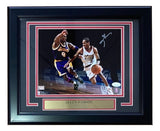 Allen Iverson Signed Framed 8x10 Philadelphia 76ers vs Kobe Bryant Photo JSA ITP - Sports Integrity