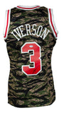 Allen Iverson Signed 76ers 1996 - 97 Camo Mitchell & Ness Swingman Jersey PSA - Sports Integrity