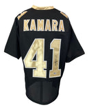 Alvin Kamara New Orleans Signed Black Football Jersey 2 BAS - Sports Integrity