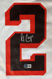 Amari Cooper Signed Cleveland Browns White Nike Game Jersey BAS ITP - Sports Integrity