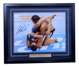 Anthony Pettis Signed Framed 16x20 UFC Photo JSA - Sports Integrity