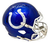 Anthony Richardson Signed Colts Full Size Flash Replica Speed Helmet Fanatics - Sports Integrity