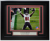 Antonio Brown Signed Framed 8x10 Tampa Bay Buccaneers Photo BAS - Sports Integrity