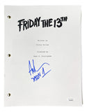 Ari Lehman Signed Friday The 13th Movie Script Jason 1 Inscribed JSA - Sports Integrity