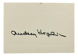 Audrey Hepburn Signed 3x5 Index Card BAS A55986 - Sports Integrity