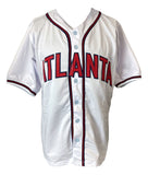 Austin Riley Atlanta Signed White Baseball Jersey BAS - Sports Integrity