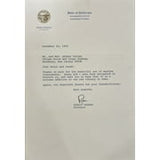 President Ronald Reagan Signed Letter BAS AC22608 - Sports Integrity