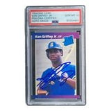 Ken Griffey Jr Signed Mariners 1989 Donruss #33 Rookie Card PSA/DNA Gem MT 10 - Sports Integrity