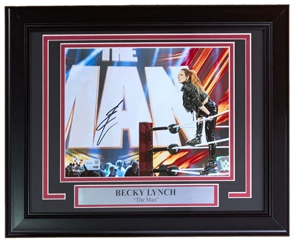 Becky Lynch Signed Framed 8x10 WWE Photo Fanatics - Sports Integrity