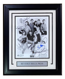 Beverly Hills 90210 (9) Cast Signed Framed 8x10 Photo Luke Perry +8 JSA XX76389 - Sports Integrity