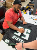 Brandon Graham Philadelphia Signed Black Football Jersey JSA ITP - Sports Integrity