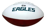 Big Dom DiSandro Signed Philadelphia Eagles Logo Football SB LII LIX Champs BAS