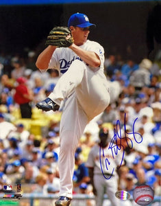 Chad Billingsley Signed 8x10 Los Angeles Dodgers Pitch Photo SI - Sports Integrity