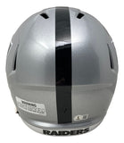 Bo Jackson Signed Oakland Raiders Full Size Speed Replica Helmet BAS w/ Case - Sports Integrity