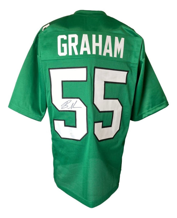 Brandon Graham Philadelphia Signed Kelly Green Football Jersey JSA ITP - Sports Integrity