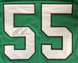 Brandon Graham Philadelphia Signed Kelly Green Football Jersey JSA ITP - Sports Integrity