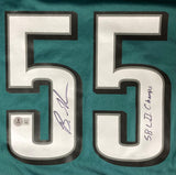 Brandon Graham Signed Philadelphia Eagles Nike Game Jersey SB LII Champs BAS ITP - Sports Integrity