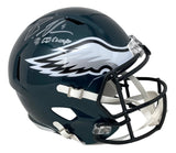 Brandon Graham Signed Philadelphia Eagles Speed Replica Helmet SB LII Champs BAS - Sports Integrity