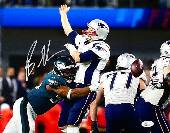 Brandon Graham Signed 11x14 Philadelphia Eagles Photo JSA ITP - Sports Integrity