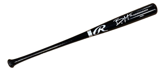 Brandon Marsh Philadelphia Phillies Signed Black Rawlings Adirondack Bat JSA ITP - Sports Integrity