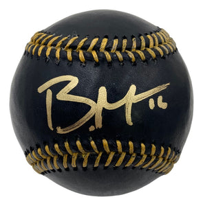 Brandon Marsh Philadelphia Phillies Signed Black Rawlings Baseball JSA ITP - Sports Integrity