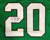 Brian Dawkins Signed Philadelphia Eagles Kelly Green Nike Game Jersey BAS - Sports Integrity