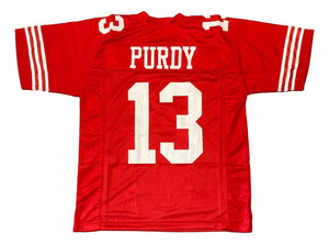 Brock Purdy San Francisco Red Football Jersey - Sports Integrity