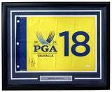 Brooks Koepka Signed Framed 2024 PGA Championship Golf Flag JSA - Sports Integrity