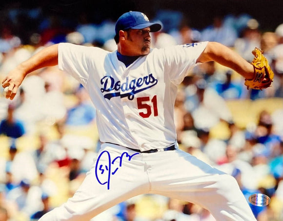 Jonathan Broxton Signed 8x10 Los Angeles Dodgers Photo SI - Sports Integrity