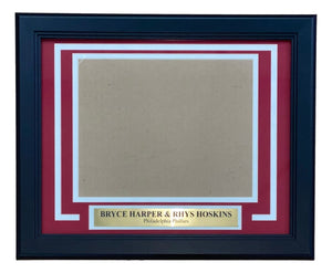 Bryce Harper Rhys Hoskins Phillies 8x10 Horizontal Photo Frame Kit - Sports Integrity