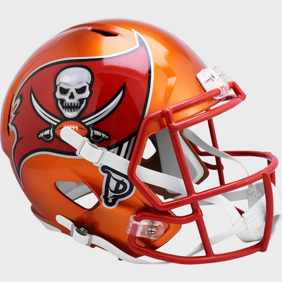 Tampa Bay Buccaneers Full Size Flash Replica Speed Helmet - Sports Integrity