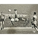 Pele Signed 16x20 Soccer Bicycle Kick Photo Fanatics - Sports Integrity