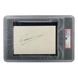 Greg Norman Signed Slabbed Index Card PSA/DNA - Sports Integrity